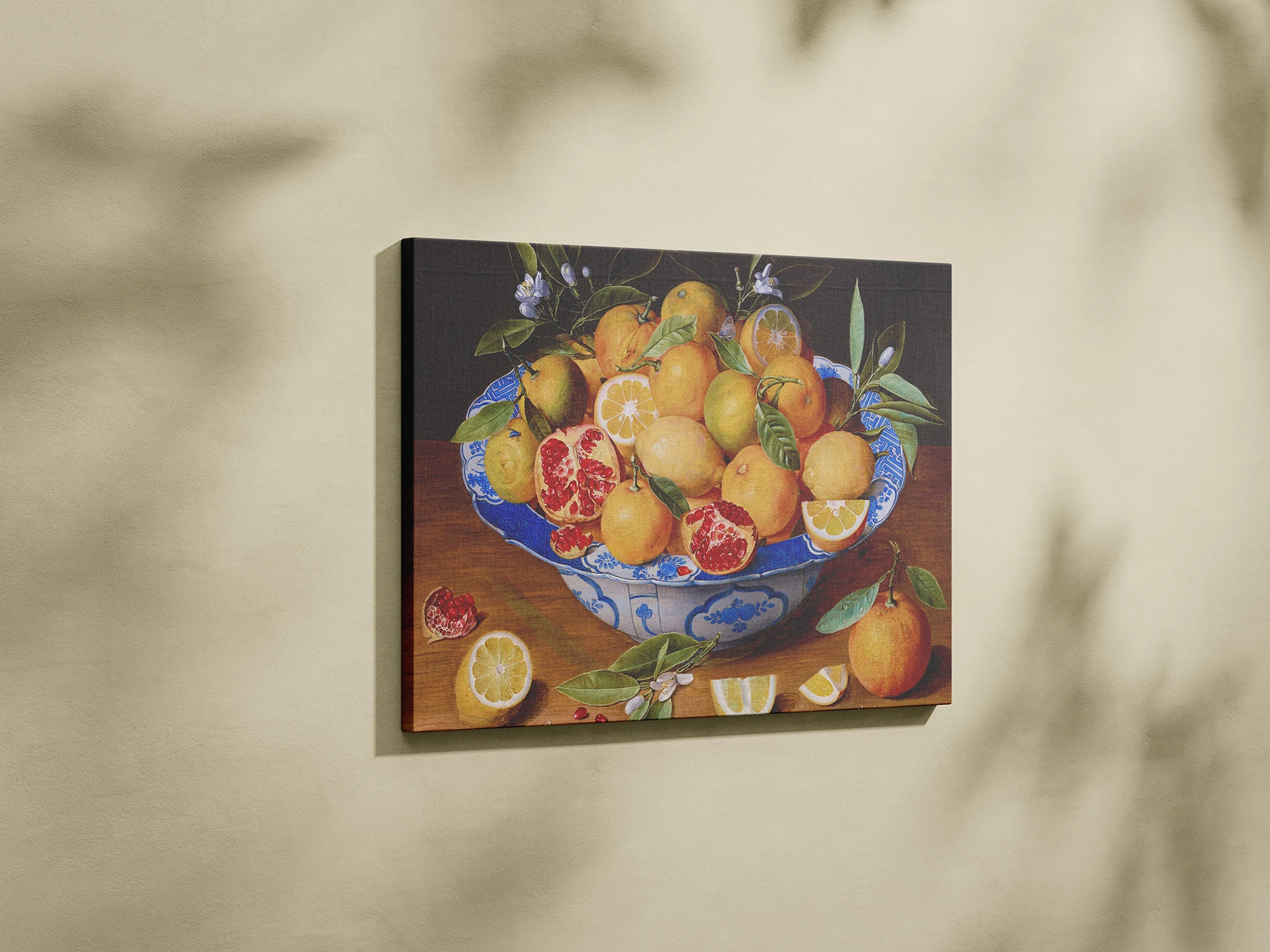 Նատյուրմորտ կիտրոններով, նարինջներով և վարդով